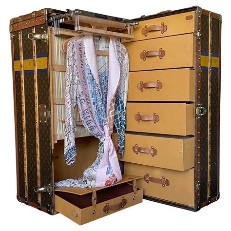 louis vuitton trunk building|louis vuitton wardrobe trunk.